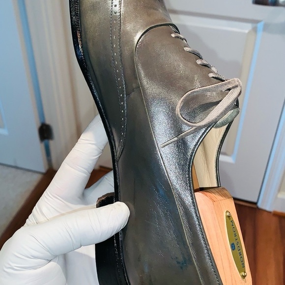 R Benedetto leather Wingtip Oxford. - Picture 9 of 14